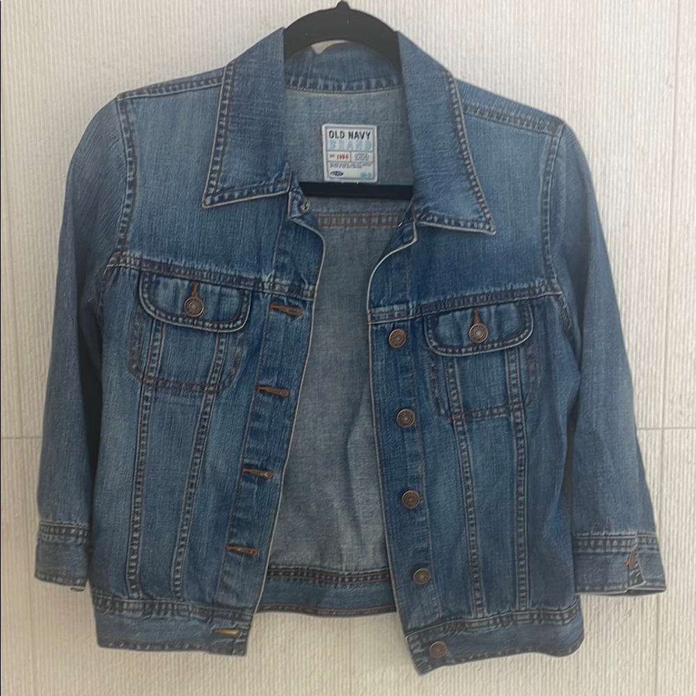 Old Navy Classic Blue Jean Jacket